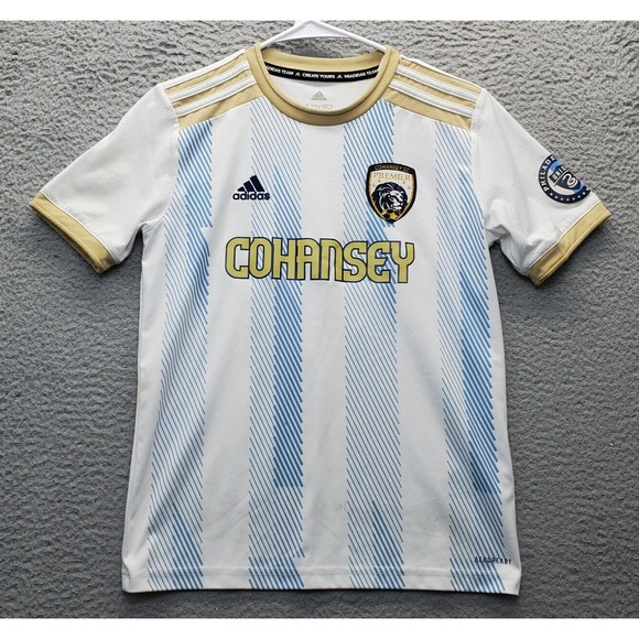 Philadelphia Union Cohansey Soccer Club Adidas Tee Shirt Youth Medium Multicolor - Picture 1 of 10